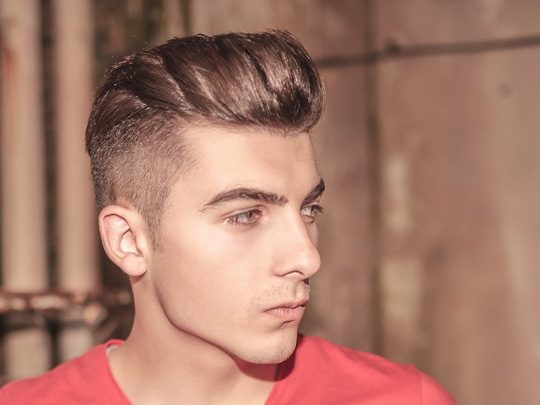 18 Low Maintenance Haircuts for Men Over 50: Timeless Style Meets Effortless Grooming 15 03 ModernPompadourwithShortSides