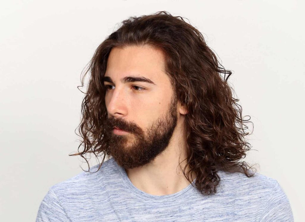 20 Stylish Medium Length Haircuts for Men: Refined Looks for the Modern Gentleman 7 08 textured waves