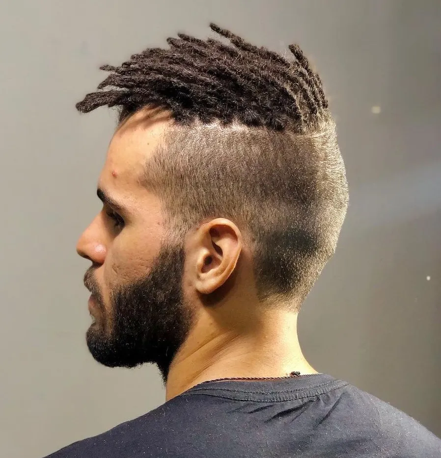 11 Creative Dread Styles for Black Men: A Bold Expression of Culture and Style 9 2 high top dreads for guys