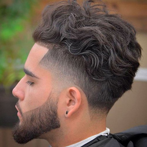 14 Goatee Looks to Elevate Your Style: The Ultimate Grooming Guide for Modern Men 13 4 Wavy taper fade haircut with beard.width 800