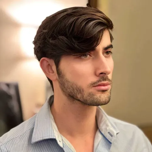 17 Dread Hairstyles: Timeless Styles with Bold Expression 17 54 alt Mens Medium Haircut with Side Flipped Up Bangs name bestmenshaircutsnyc