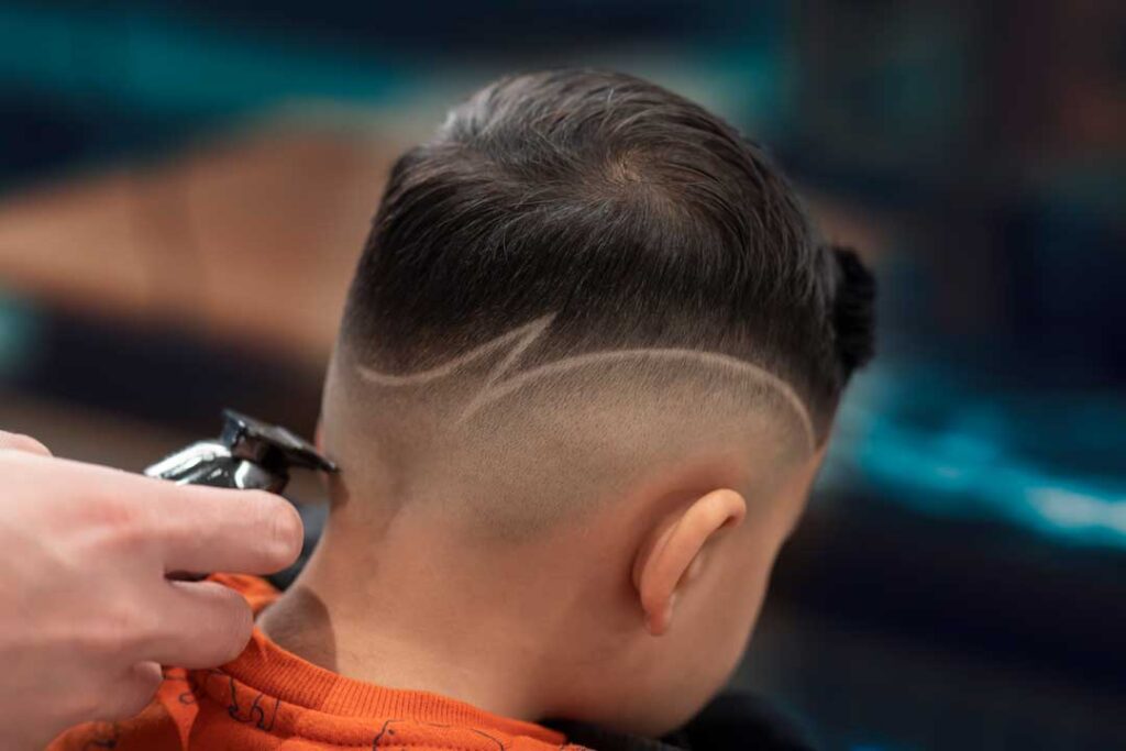21 Ultra Short Haircuts: Refined, Practical, and Bold Styles for Every Man 9 64740ab12a3cf2627312e6c9 Boys Skin Fade With Line Art