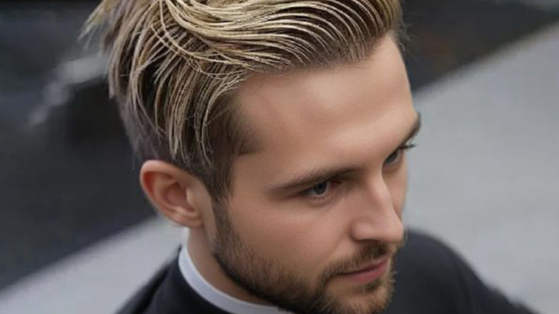 15 Bold Highlight Ideas for Men: Stand Out with Statement Hair Colour 1 7Brown Collage Fall Pinterest Graphic 1