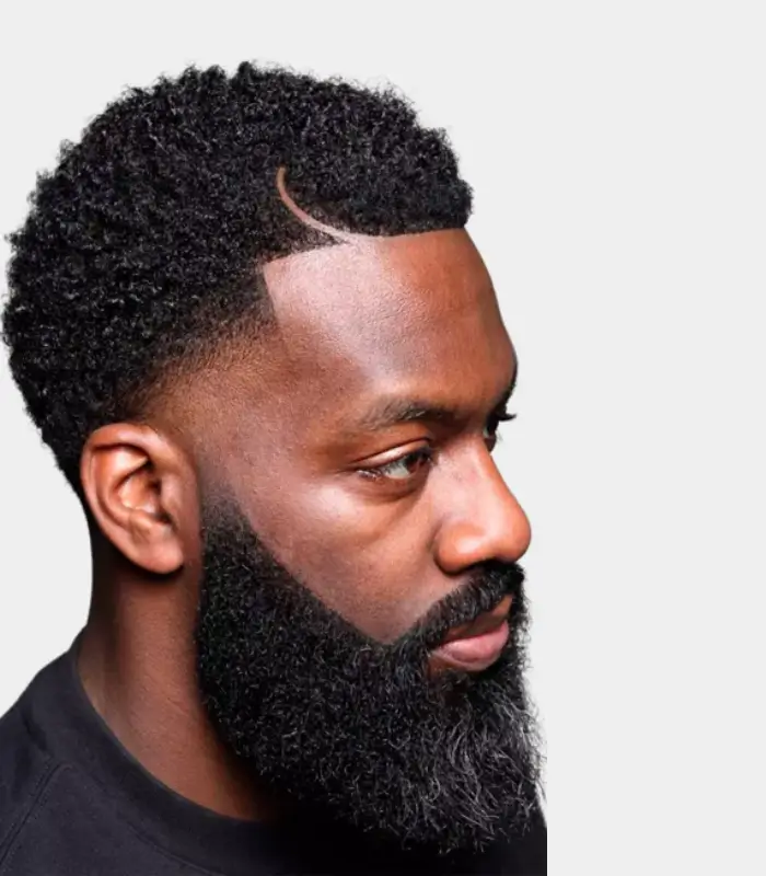 13 Afro Fade Variations: A Stylish Evolution of Black Men’s Hair 3 African Low Fade Haircut Beard with Line Up