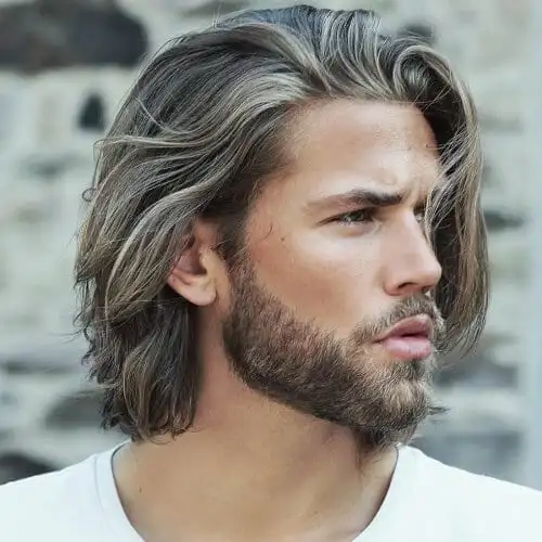 15 Bold Highlight Ideas for Men: Stand Out with Statement Hair Colour 14 Ash Highlights Hairstyle