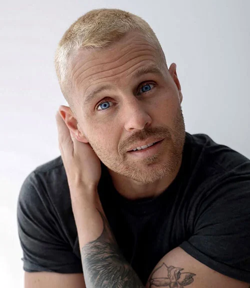 10 Eye-Catching Buzz Cuts: Bold and Timeless Styles for the Modern Man 8 Blonde Buzz Cut