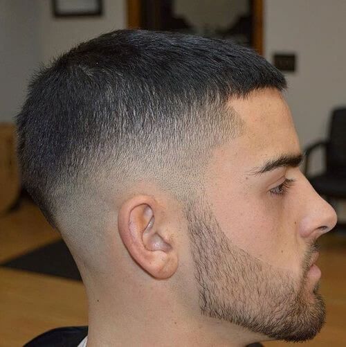 21 Ultra Short Haircuts: Refined, Practical, and Bold Styles for Every Man 12 Caesar Cut with Taper Fade Haircut Men Ideas