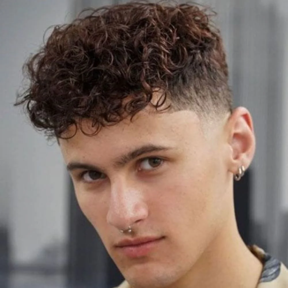 15 Stylish Caesar Cuts for Men: Timeless Looks for the Modern Gentleman 5 Curly Caesar Haircut 2 1
