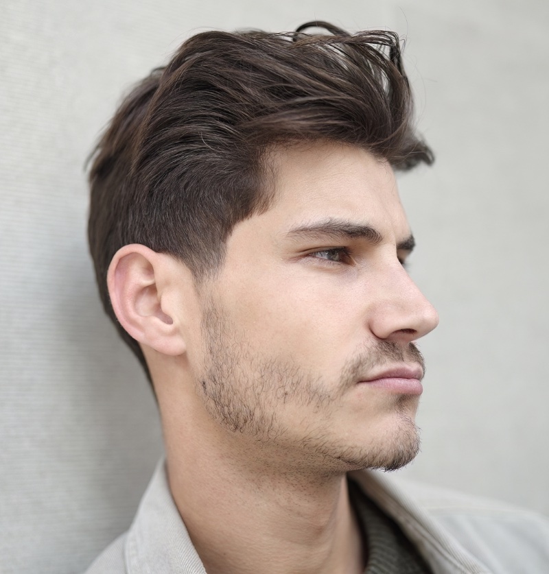 15 Broflow Hairstyle Ideas: The Perfect Blend of Rugged and Refined 7 Flow Haircut Taper 1