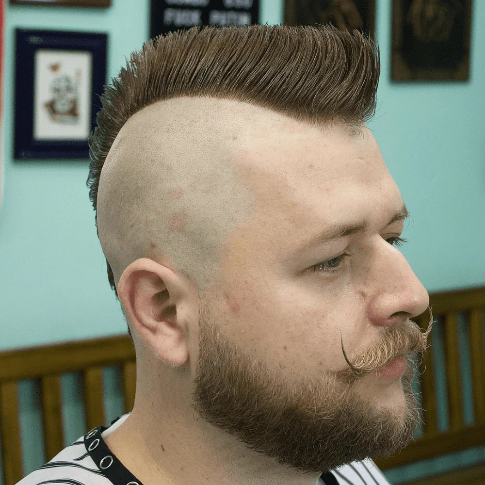13 Bold Punk Inspired Hairstyles: Rebellious Styles with a Modern Edge 6 Mohawk Haircut 1