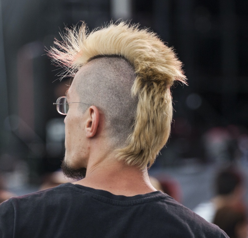 13 Bold Punk Inspired Hairstyles: Rebellious Styles with a Modern Edge 7 Mullet Mohawk Men