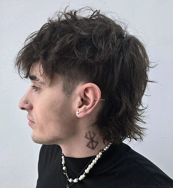 18 Modern Punk Hairstyles: Edgy Looks with a Contemporary Twist 4 Shaggy Mullet