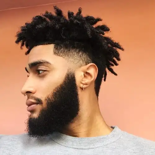 14 Iconic Afro Inspired Cuts: A Celebration of Heritage and Style 12 Short Dreads with Taper Fade
