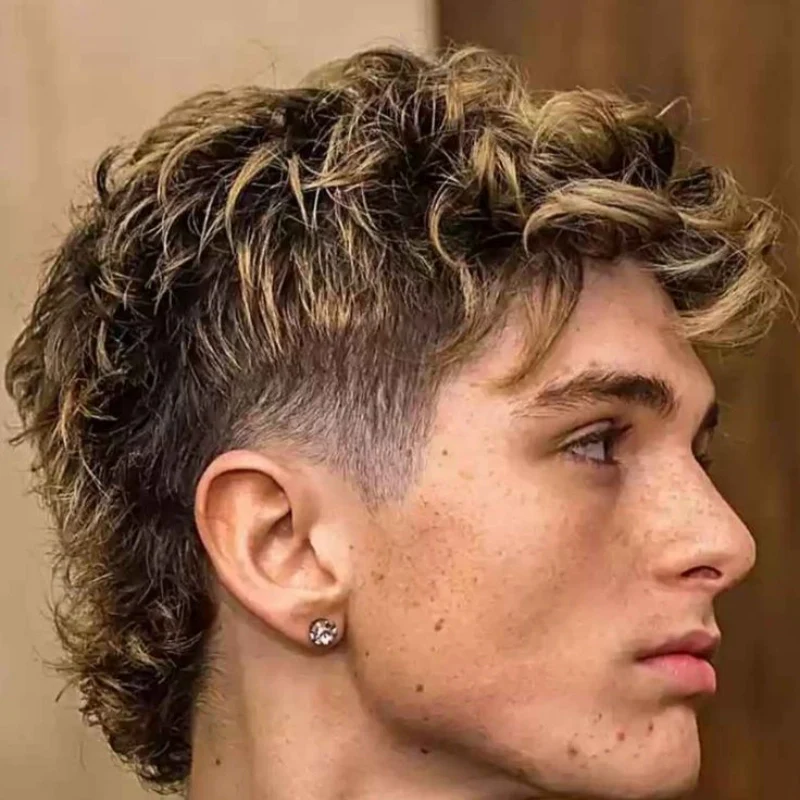 16 Taper Fade Mullet Styles: Retro Reimagined for the Modern Man 16 Taper fade mullet