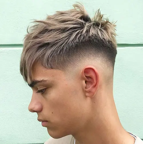 14 Bold Hairstyles for Men with Red Hair: Confident Cuts That Stand Out 8 Textured Fringe with a High Taper Fade