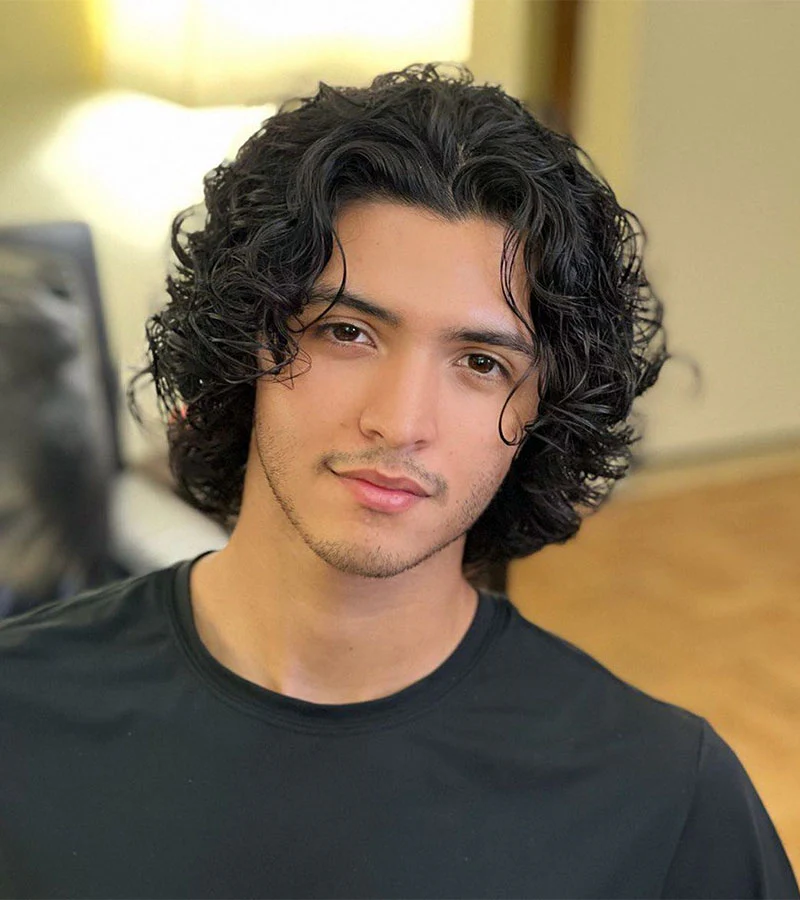 14 Trendy Long Haircuts for Men: Elevate Your Look with Style and Substance 8 The Men s Middle Part Hairstyle