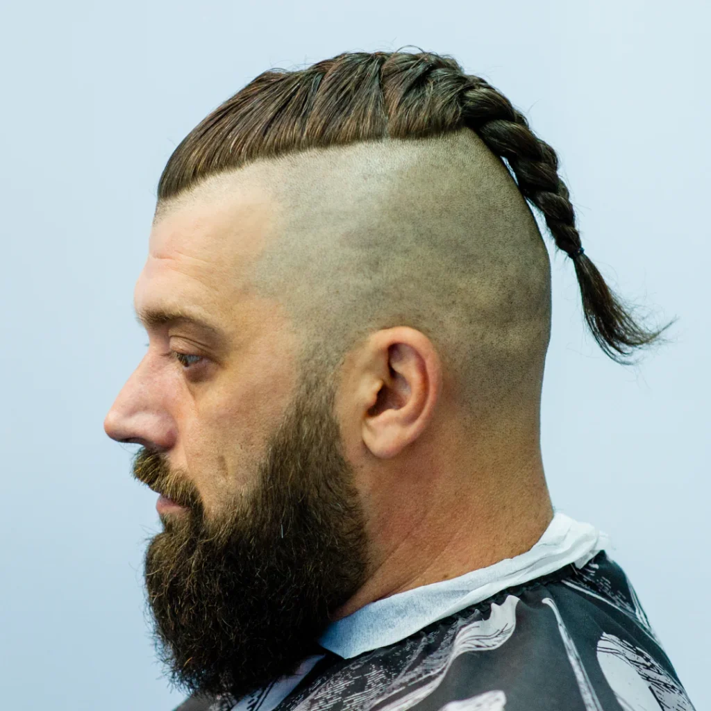 14 Fresh Men Braids: Contemporary Styles for the Modern Gentleman 14 VikingBraidsFrenchBraidsMen