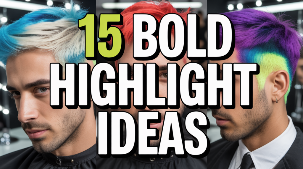 Bold Highlight Ideas for Men