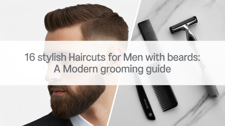 Stylish Haircuts for Men with Beards