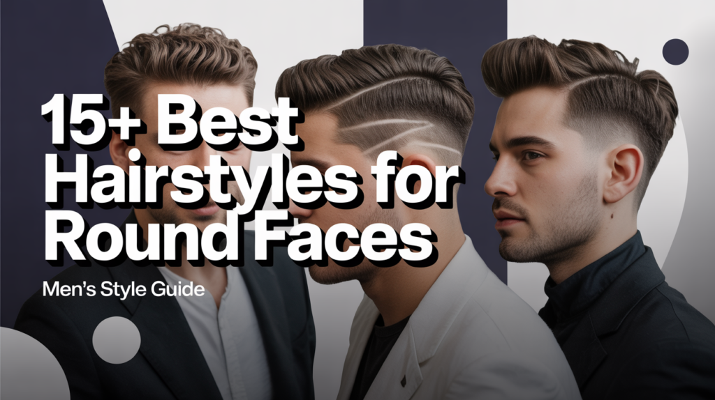 Best Hairstyles for Round Faces in Men