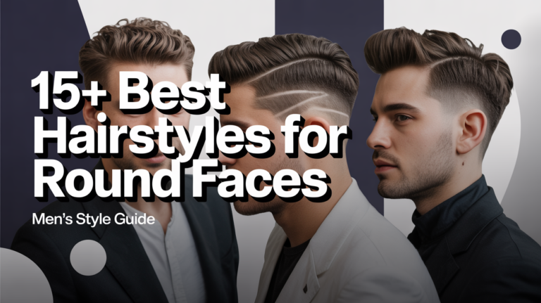 Best Hairstyles for Round Faces in Men