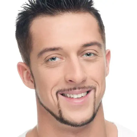 16 Stylish Haircuts for Men with Beards: A Modern Grooming Guide 13 chin curtain with spike