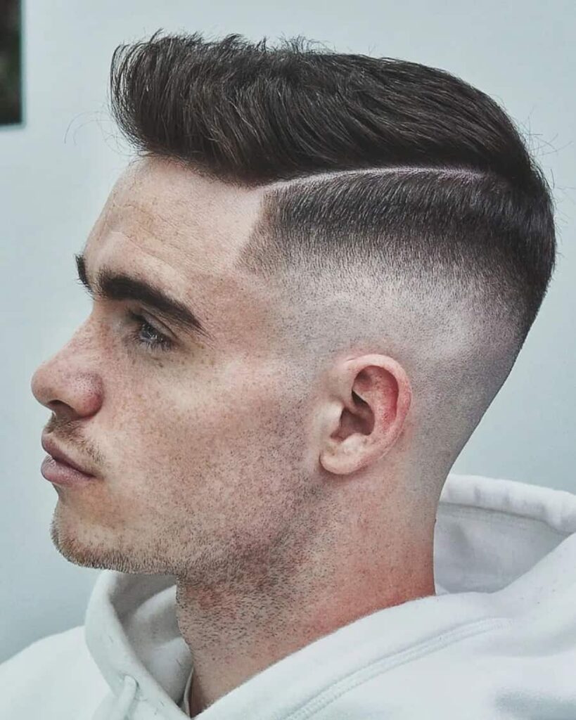 17 Soccer Hairstyles: Iconic Cuts That Score On and Off the Pitch 14 faux hawk fade 3