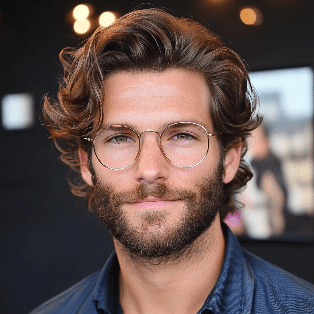 15 Broflow Hairstyle Ideas: The Perfect Blend of Rugged and Refined 5 flow haircut mens