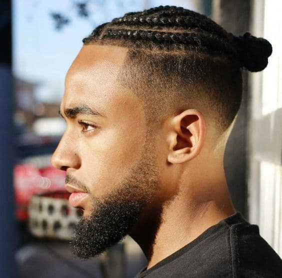 8 Simple Hairstyles for Basketball Season: Performance Meets Practical Style 5 hairt twists in a man bun
