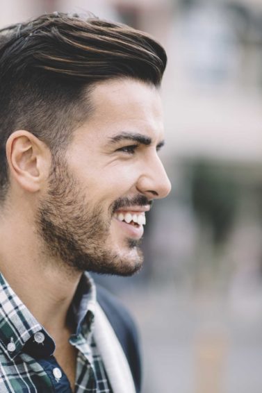 16 Stylish Haircuts for Men with Beards: A Modern Grooming Guide 10 mens hair style 377x566 1