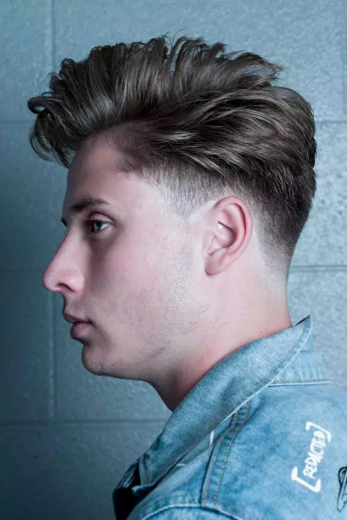 15 Curtain Bangs Styles for Men: Classic Meets Contemporary 4 mid taper fade side part medium wavy scissors 683x1024 1