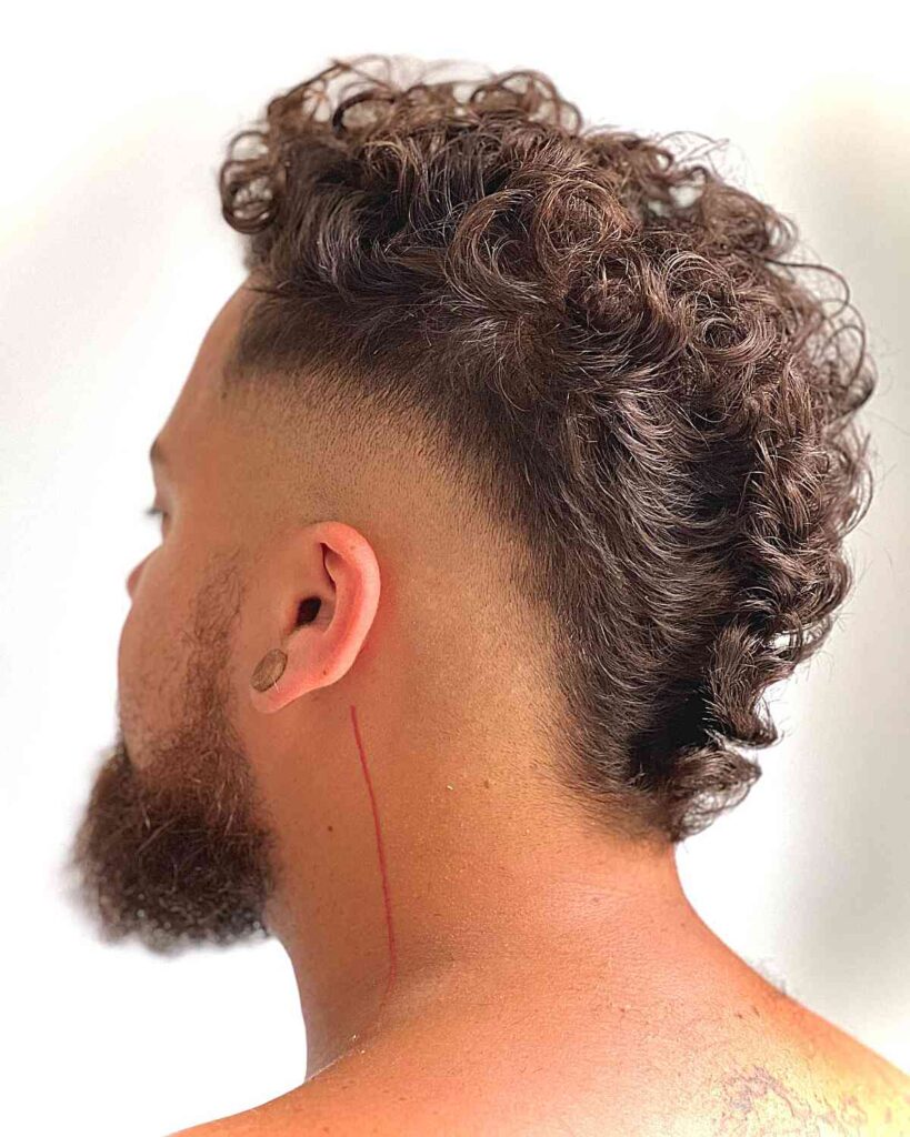 13 Afro Fade Variations: A Stylish Evolution of Black Men’s Hair 8 mohawk with a drop fade