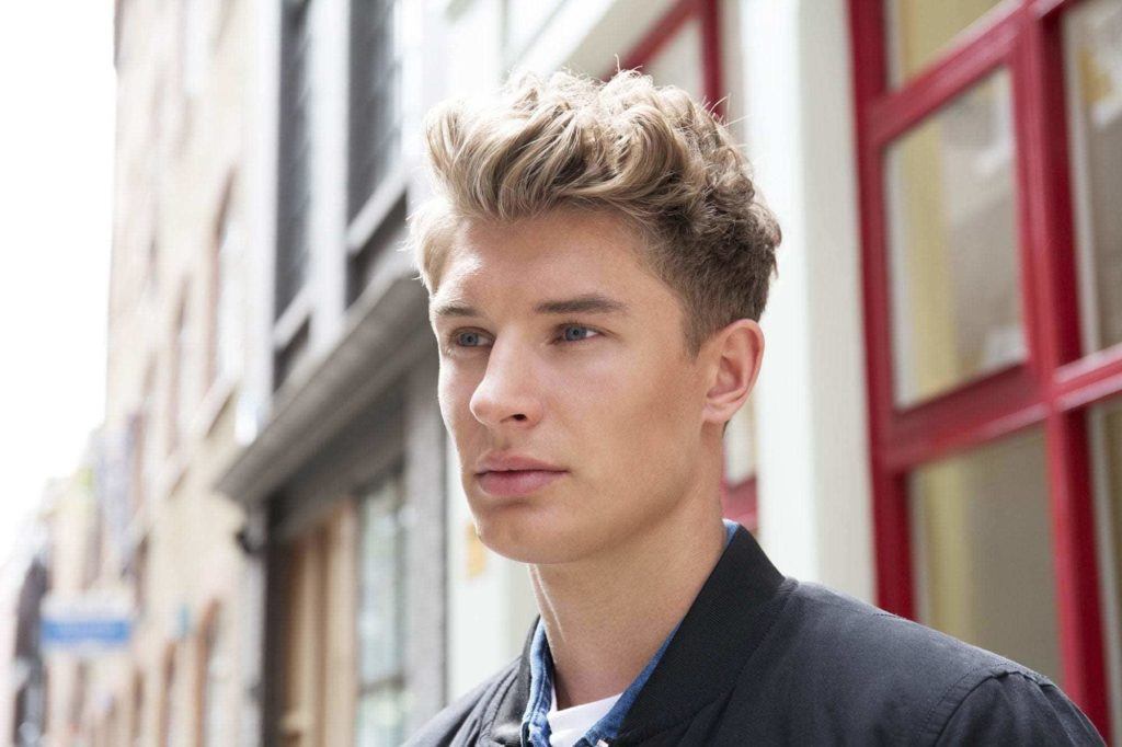 15 Blonde Hair Styles for Men: Classic to Contemporary Trends 4 quiff fade tousled