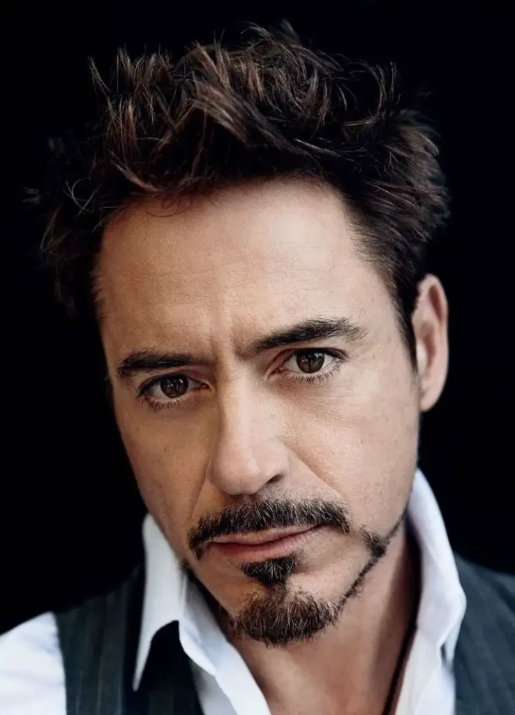 14 Goatee Looks to Elevate Your Style: The Ultimate Grooming Guide for Modern Men 4 robert downey jr anchor beard