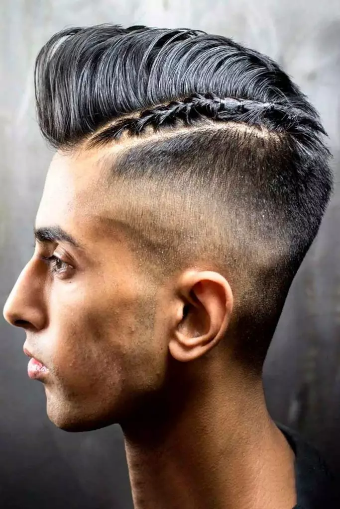17 Braided Hairstyles for Men: Style, Identity, and Expression 14 braids for men undercut fade side style 683x1024 1