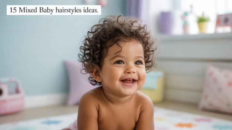 15 Mixed Baby Hairstyles Ideas for the Cutest Little Curls 20 mixed baby hairstyles