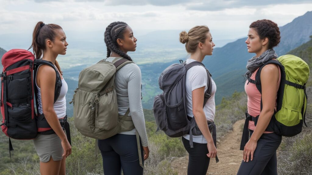Hiking Hairstyles