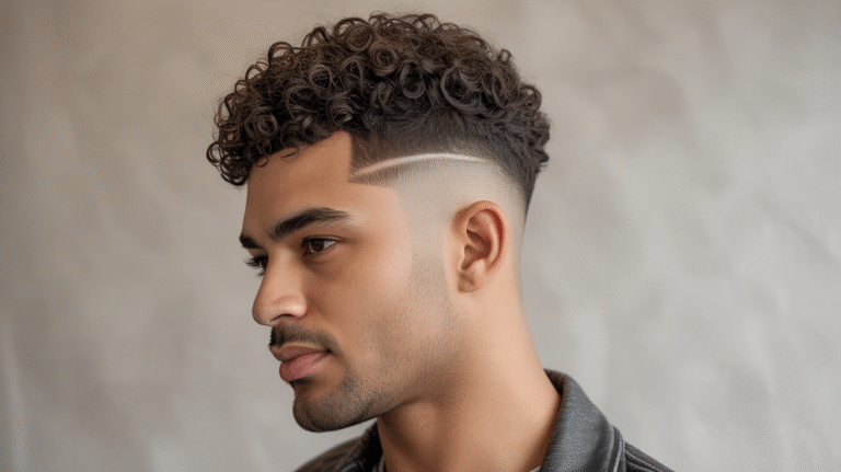 Curly Hair Taper Fade Styles
