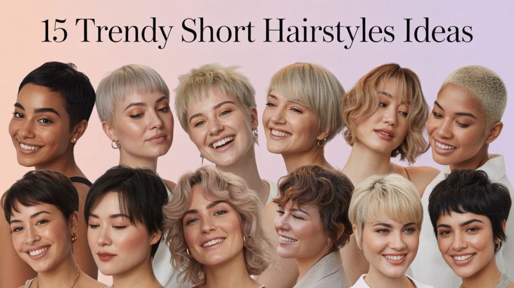 15 Short Hairstyles Ideas to Inspire Your Next Chic Look 1 image 17