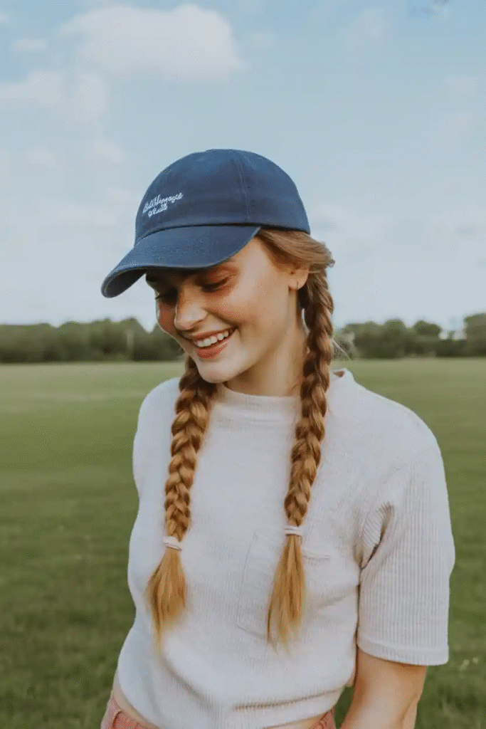 15 Baseball Hat Hairstyles Ideas to Keep You Stylish Under the Cap 6 image 55