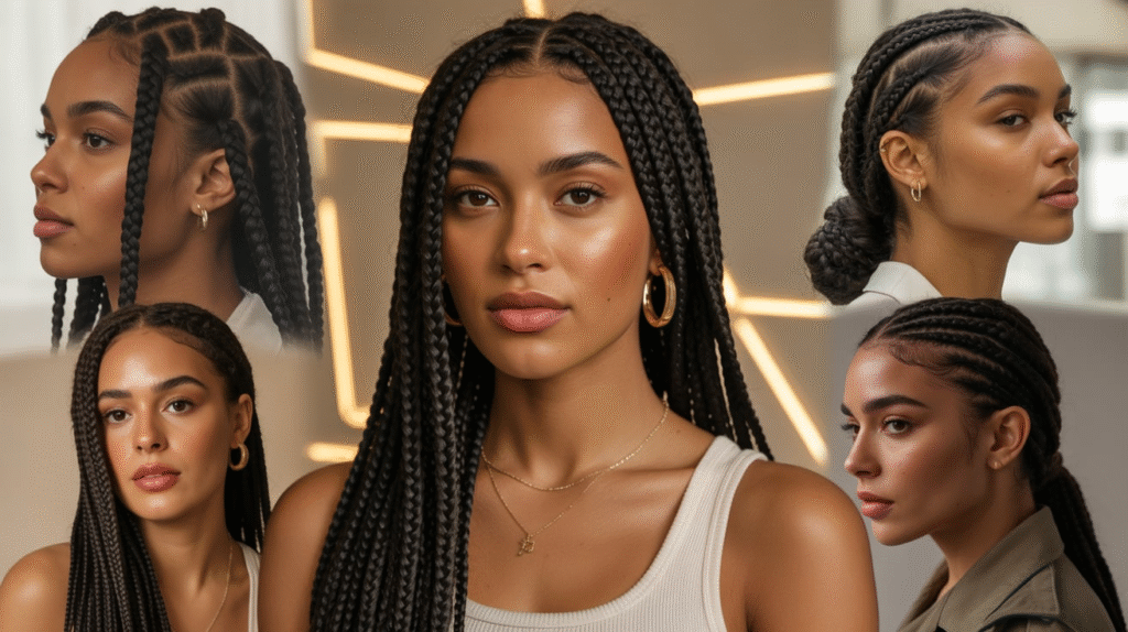15 Beautiful Black Braided Hairstyles That Exude Style and Confidence 1 image 84