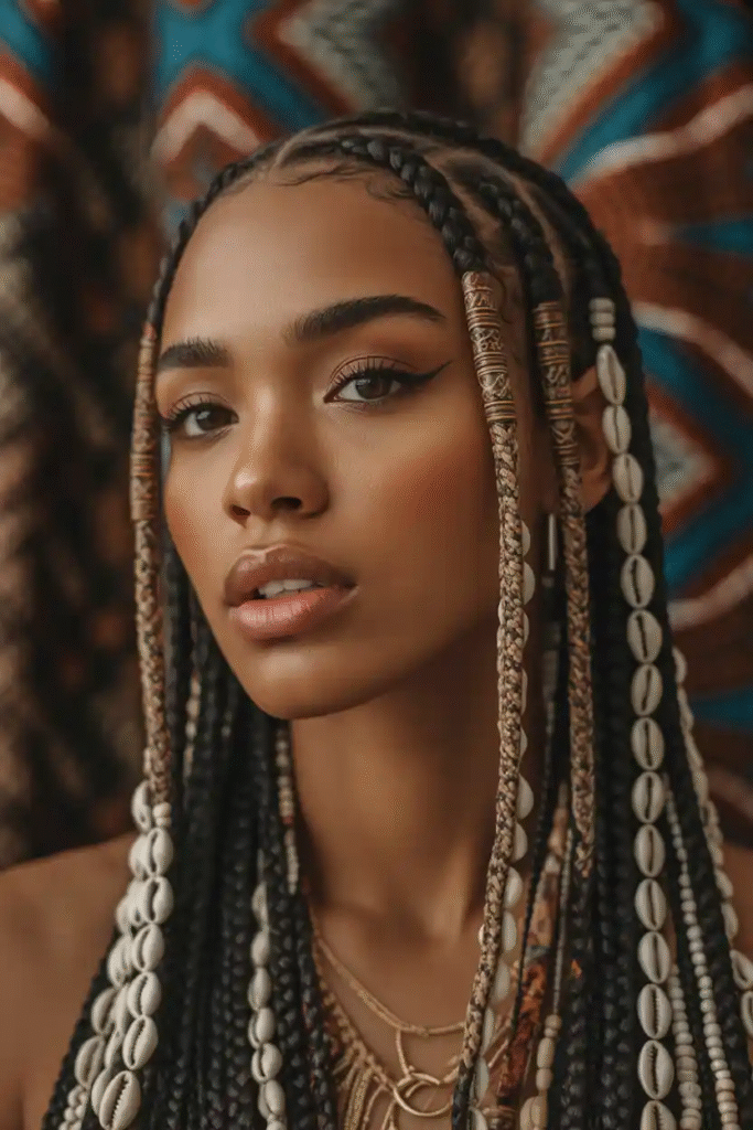 15 Beautiful Black Braided Hairstyles That Exude Style and Confidence 8 image 90