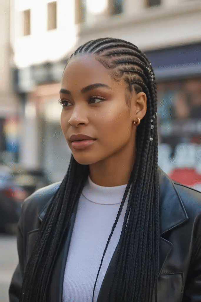 15 Beautiful Black Braided Hairstyles That Exude Style and Confidence 9 image 91
