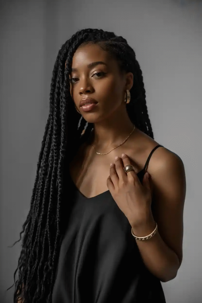 15 Beautiful Black Braided Hairstyles That Exude Style and Confidence 12 image 94