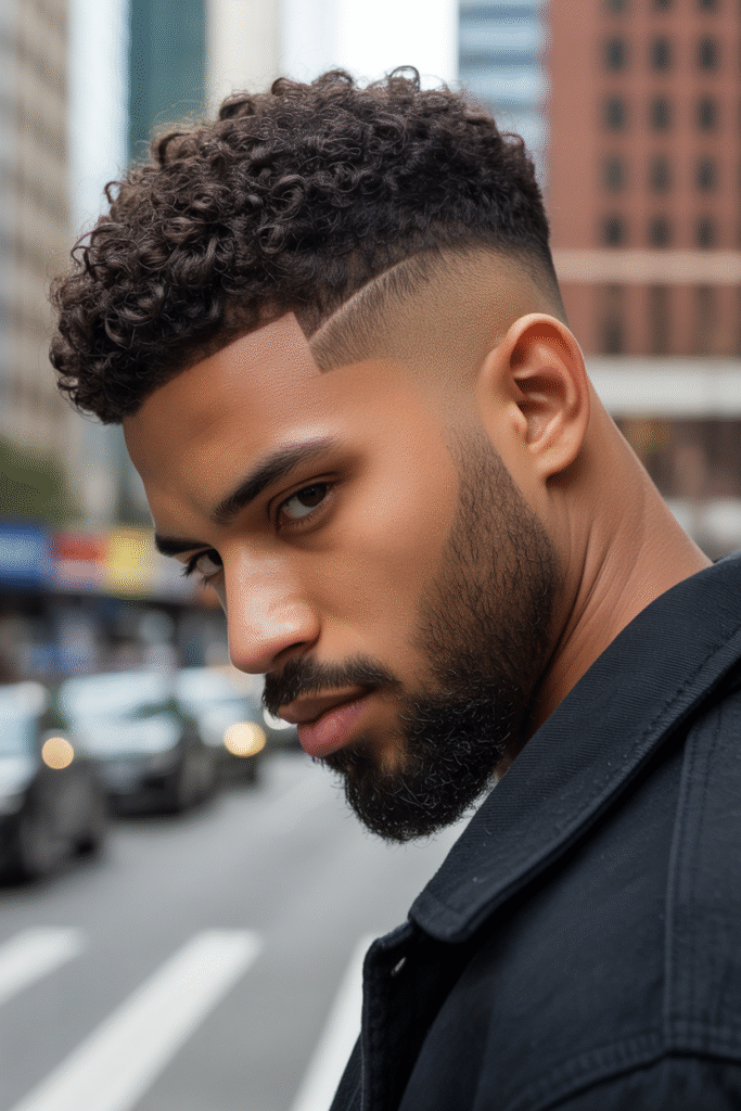 man with tight dense curls and skin tape e1N2DPHxSp hNiUNYQCYjQ aPsSB72fQFi3YNQ90zTpmg