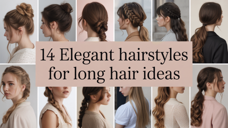 14 Elegant Hairstyles for Long Hair Ideas 4 Elegant Hairstyles for Long Hair