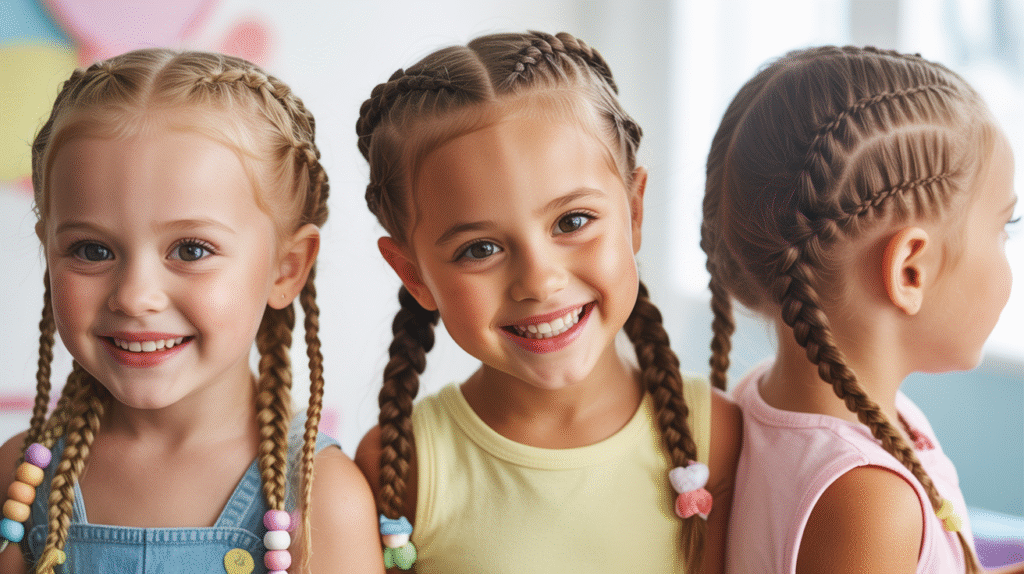 Cute Braided Hairstyles for Kids