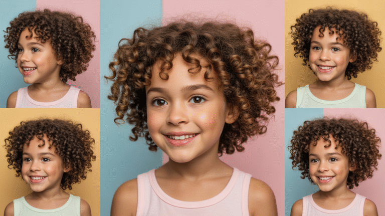 Mixed Girl Hairstyles