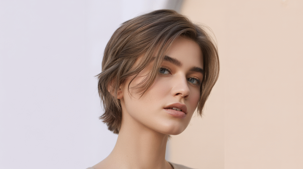 How to Style Short Hair with Layers 