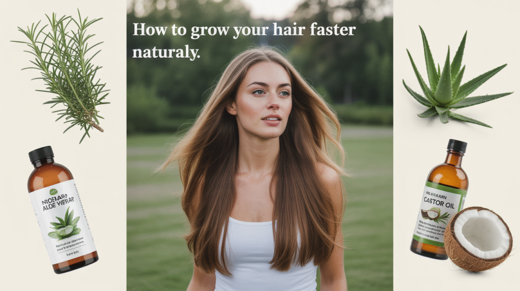 How to Grow Your Hair Faster Naturally